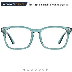Blue light blocking glasses!